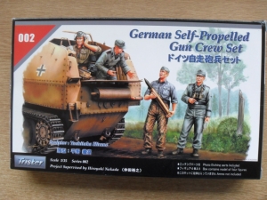 TRISTAR 1/35 35002 GERMAN SELF-PROPELLED GUN CREW SET
